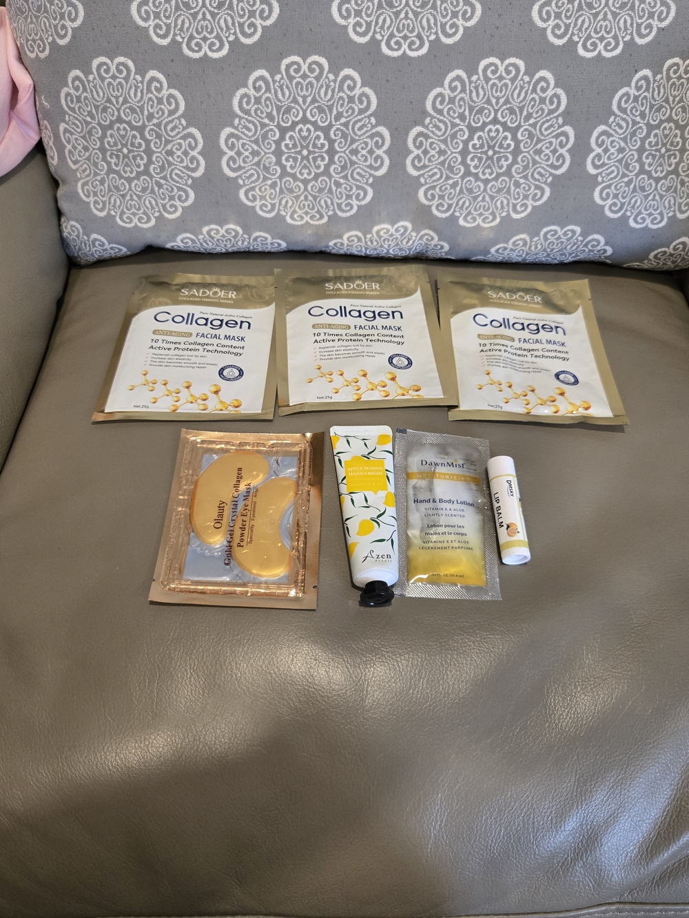 Collagen Facial Mask Skincare Set